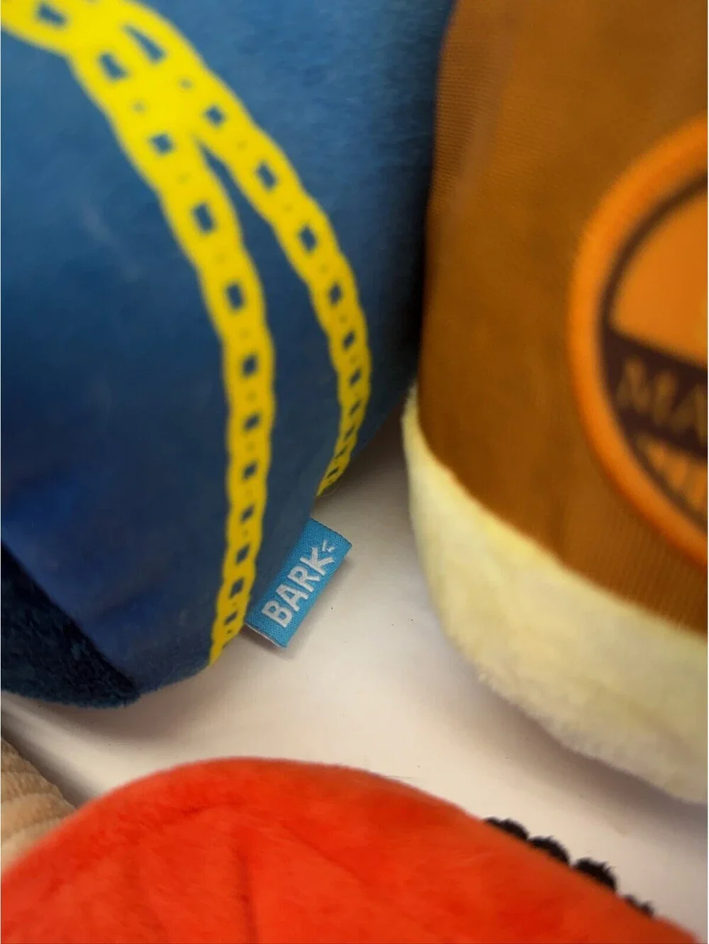 BarkBox Plush Dog‎ Toy Lot 4pc H. Poodini Safe Maple Syrup Candy Corn D-4